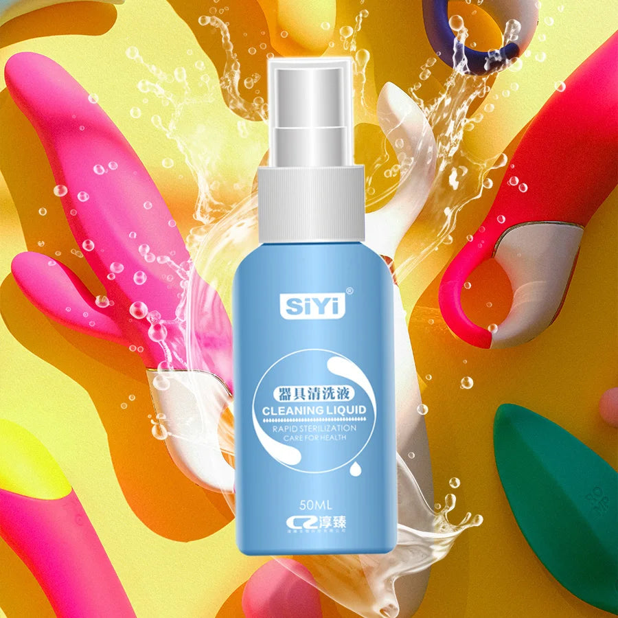 Masturbation device antibacterial spray