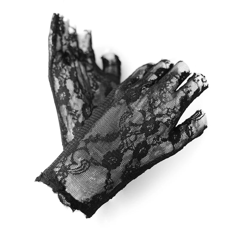 Gothic Vampire Dress Cape Gloves and Choker