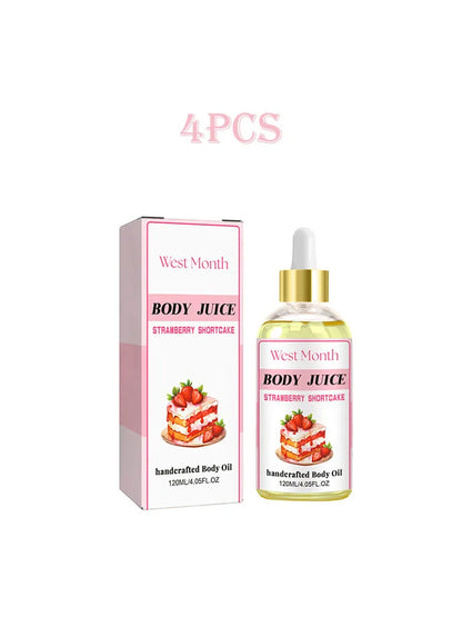 Strawberry Serum Body Drops Moisturizer