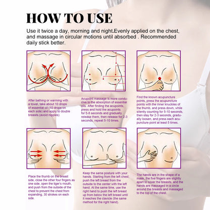 Essential Oil Firming Breast Enhancement