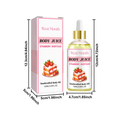 Strawberry Serum Body Drops Moisturizer