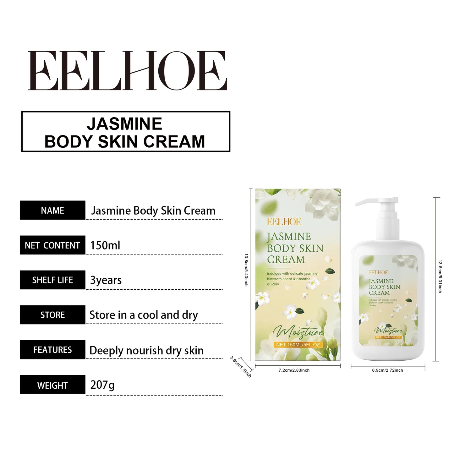 Jasmine Moisturizing Body Lotion