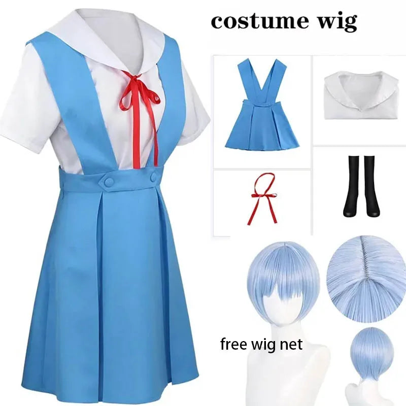 Cosplay Dress with Socks School uniform