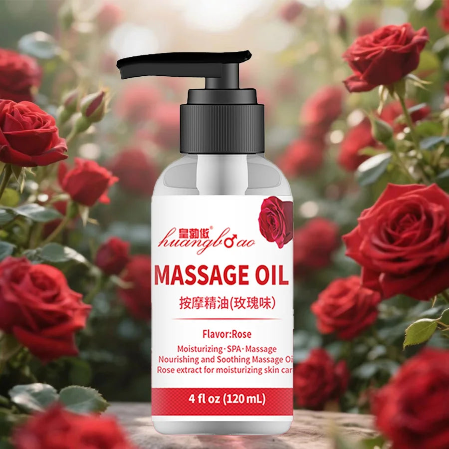 2pcs Rose Massage Oil