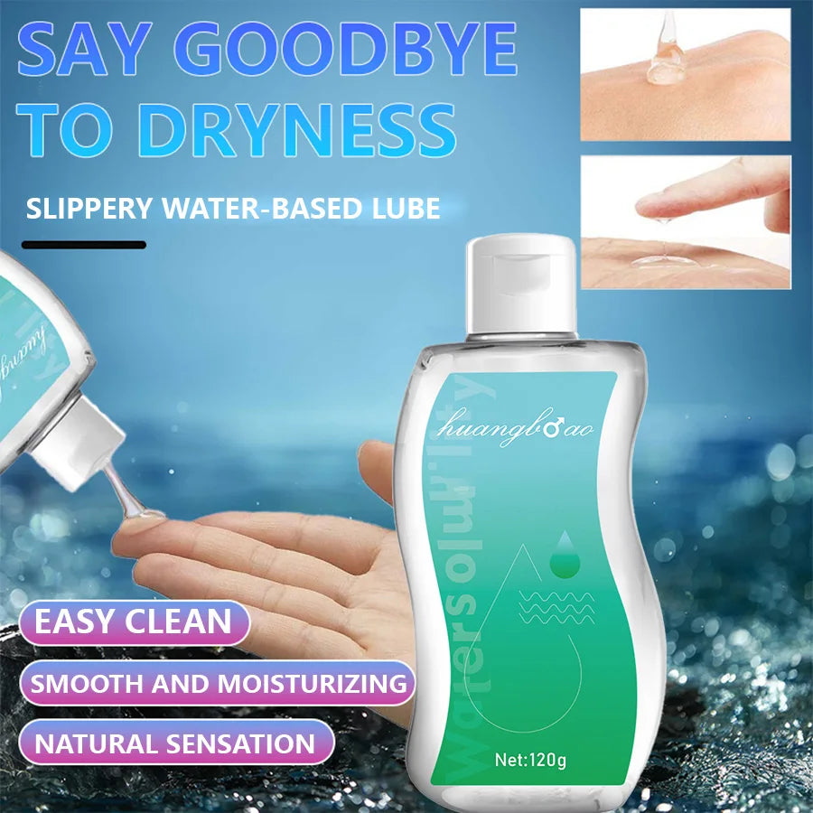 2pcs Long-Lasting Water-Based Lubricant