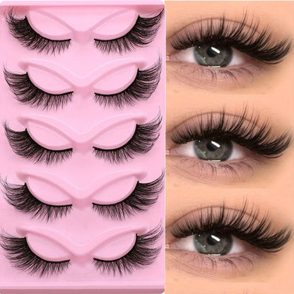 15Pairs 3-Pack Cat Eye Lashes