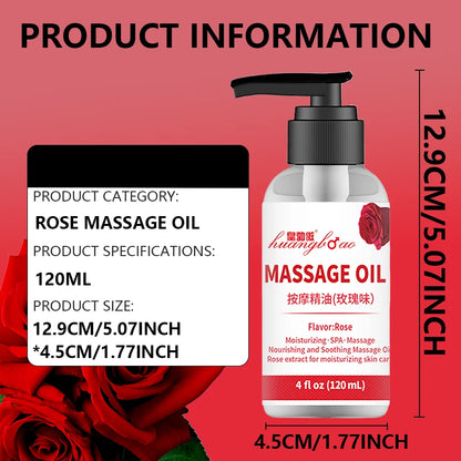2pcs Rose Massage Oil