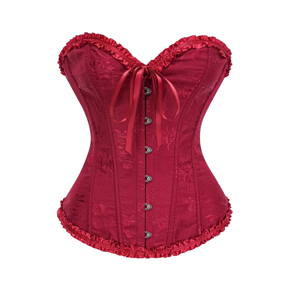 Overbust Push Up Bustier Corset