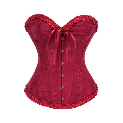 Overbust Push Up Bustier Corset