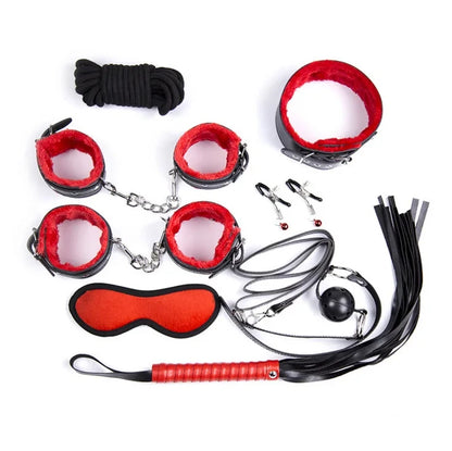 BDSM Bondage 10 Pieces Sexy Fetish Restraints