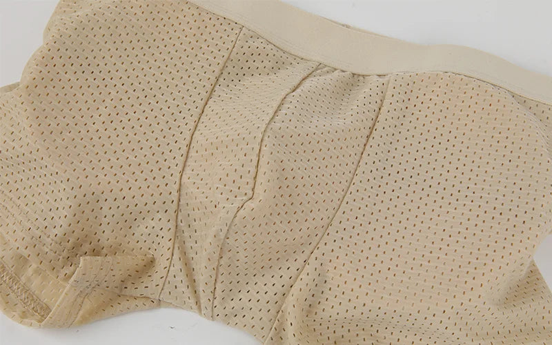 Men's Sexy Boxer Breathable Mesh Underwear