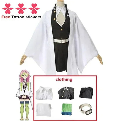 Cosplay Costume Kimono Dress Wig Adult