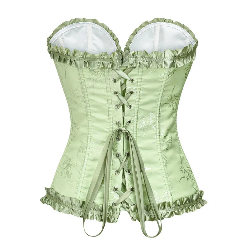 Overbust Push Up Bustier Corset
