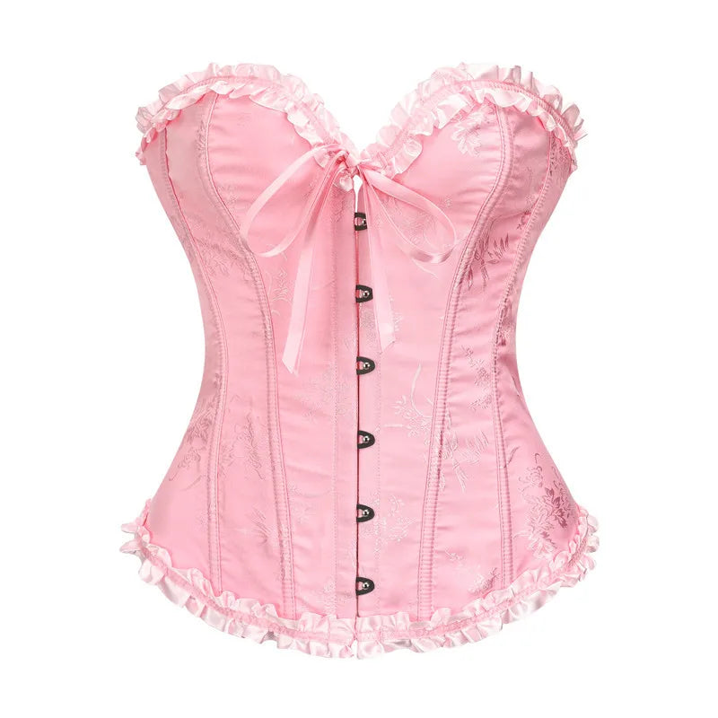 Overbust Push Up Bustier Corset
