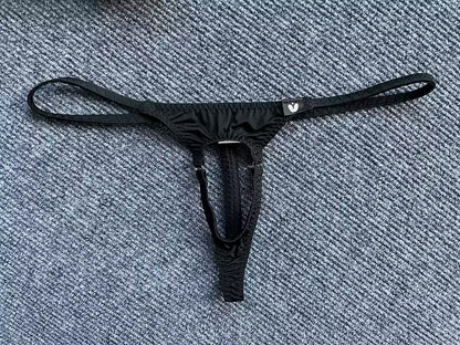 No Cover  Men's Underwear  Hollow Out  Thongs