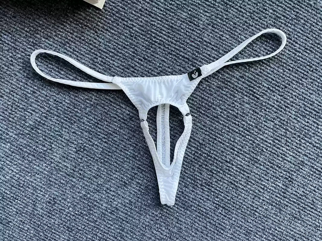No Cover  Men's Underwear  Hollow Out  Thongs
