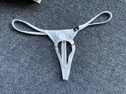 No Cover  Men's Underwear  Hollow Out  Thongs