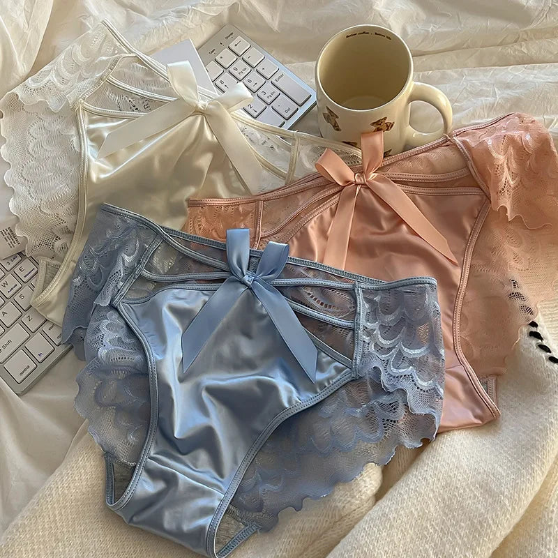 5Pcs Silk underwear