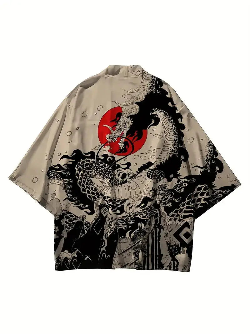 Mens Kimono Shirt