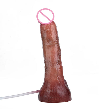 Silicone Thick Ejaculation Realistic Dildo