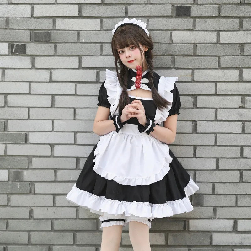 Anime Cosplay Maid Costume Plus Size