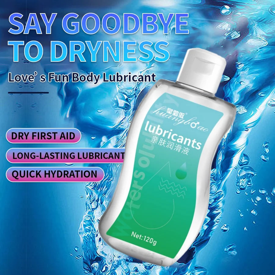 2pcs Long-Lasting Water-Based Lubricant