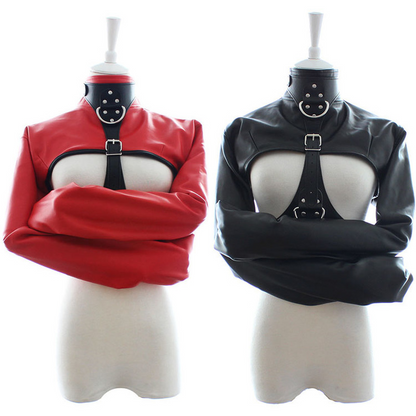 PU Leather BDSM Adjustable  Harness Body Bondage
