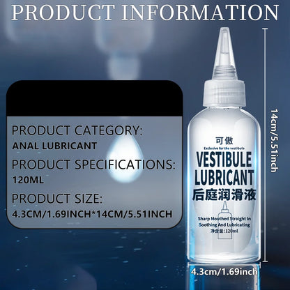 2pcs Anal Water Based Silicone Lubricant