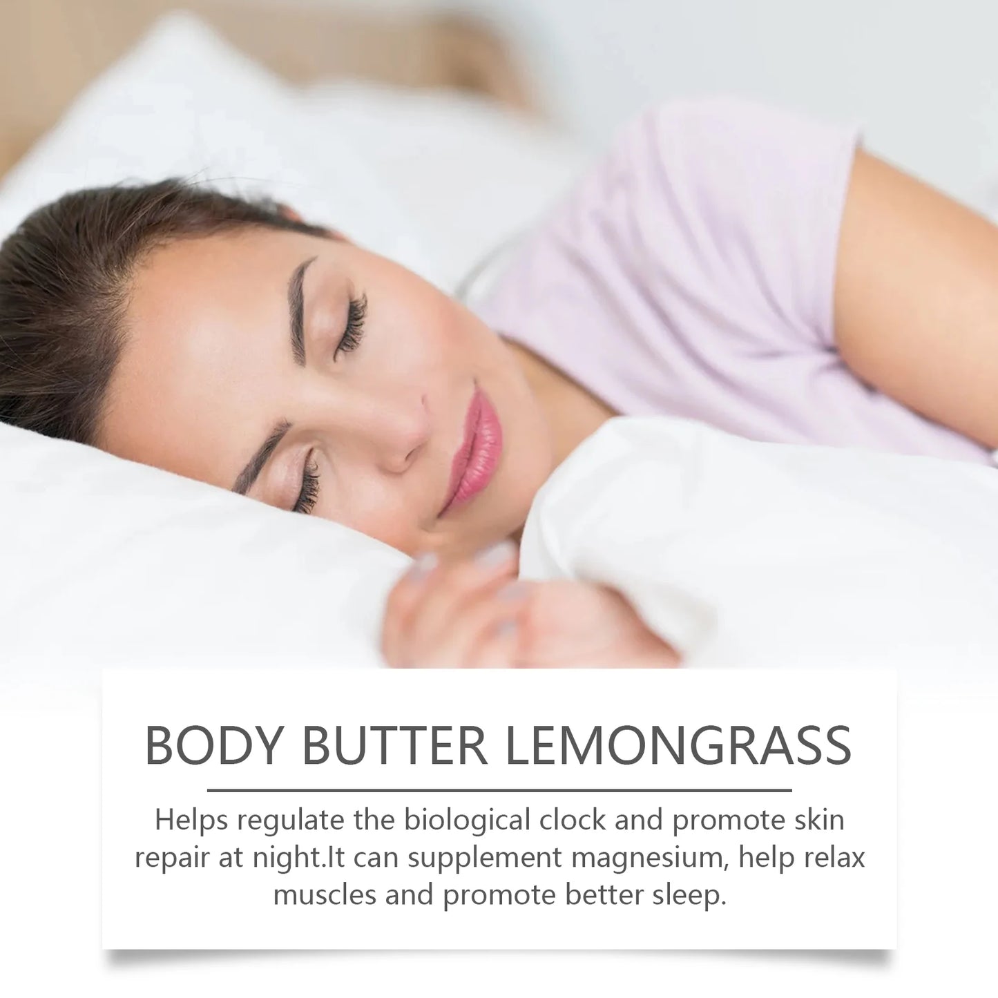 Lemon Grass Magnesium Body Milk Moisturizing lotion