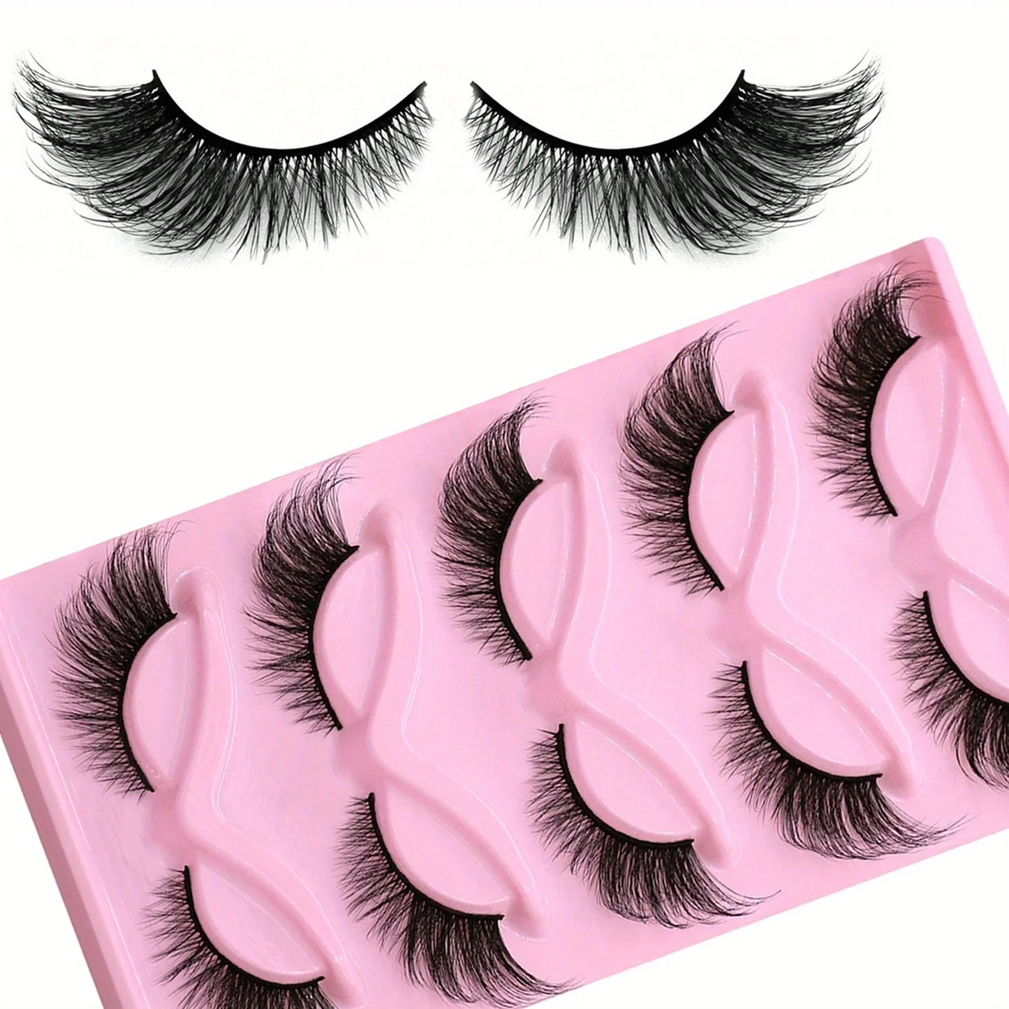 15Pairs 3-Pack Cat Eye Lashes
