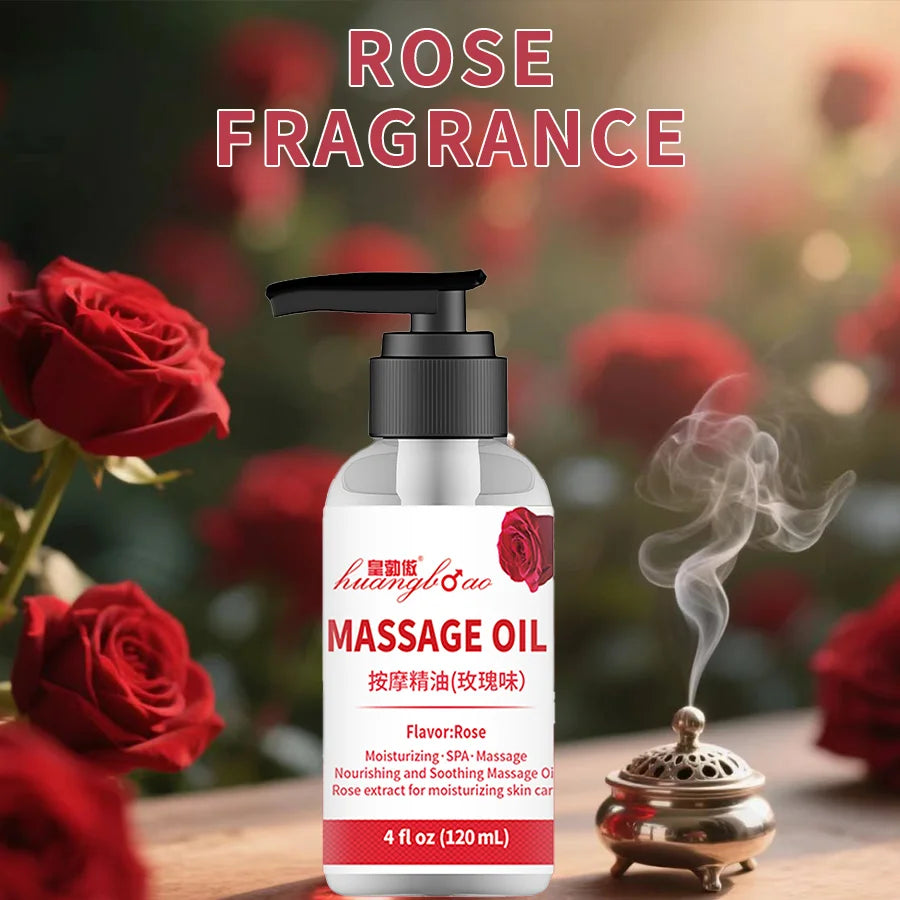 2pcs Rose Massage Oil