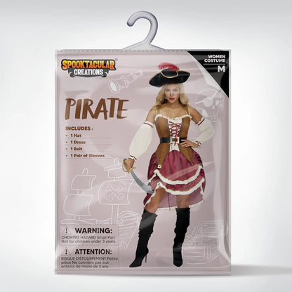 JOYFY Pirate Costume with Hat