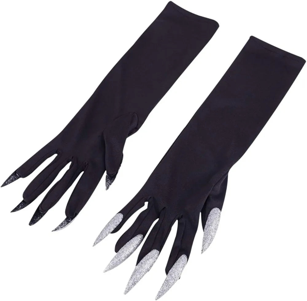 Monster Paws Gloves with Creepy Long Fingernails
