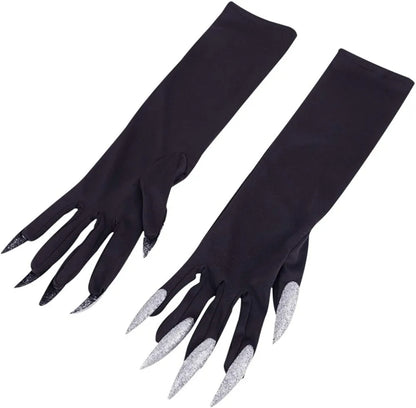 Monster Paws Gloves with Creepy Long Fingernails