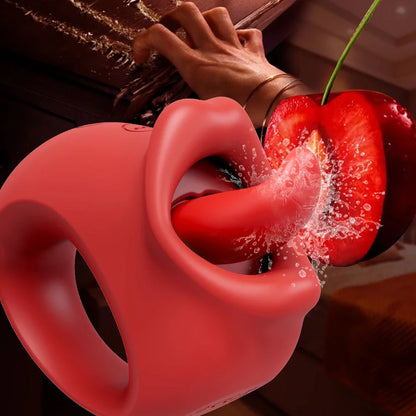 Vibrator Licking Tongue Sex Toy for Women