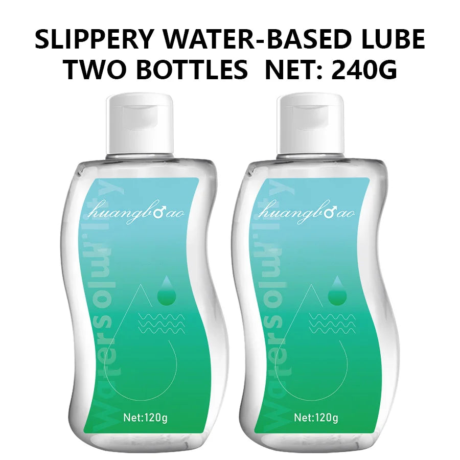2pcs Long-Lasting Water-Based Lubricant