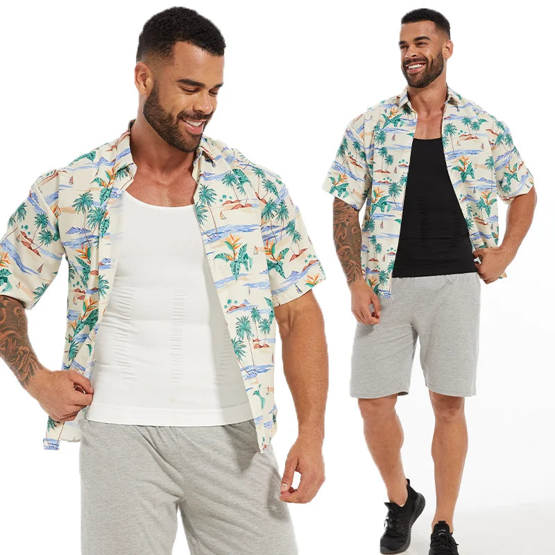 Men Compression Vest Sleeveless Shapewear