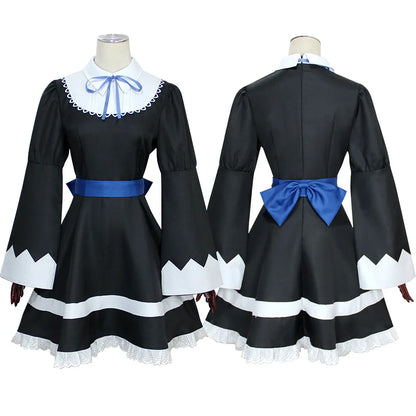Cosplay Gothic Maid Lolita Dress Wig Long Socks