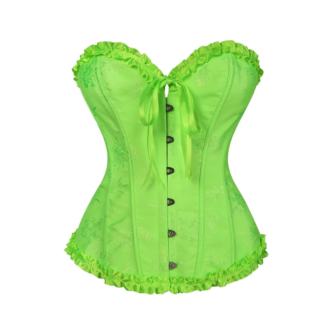 Overbust Push Up Bustier Corset