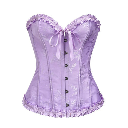 Overbust Push Up Bustier Corset