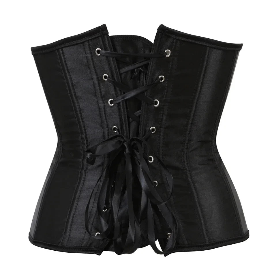 Satin Underbust Corset Bustier