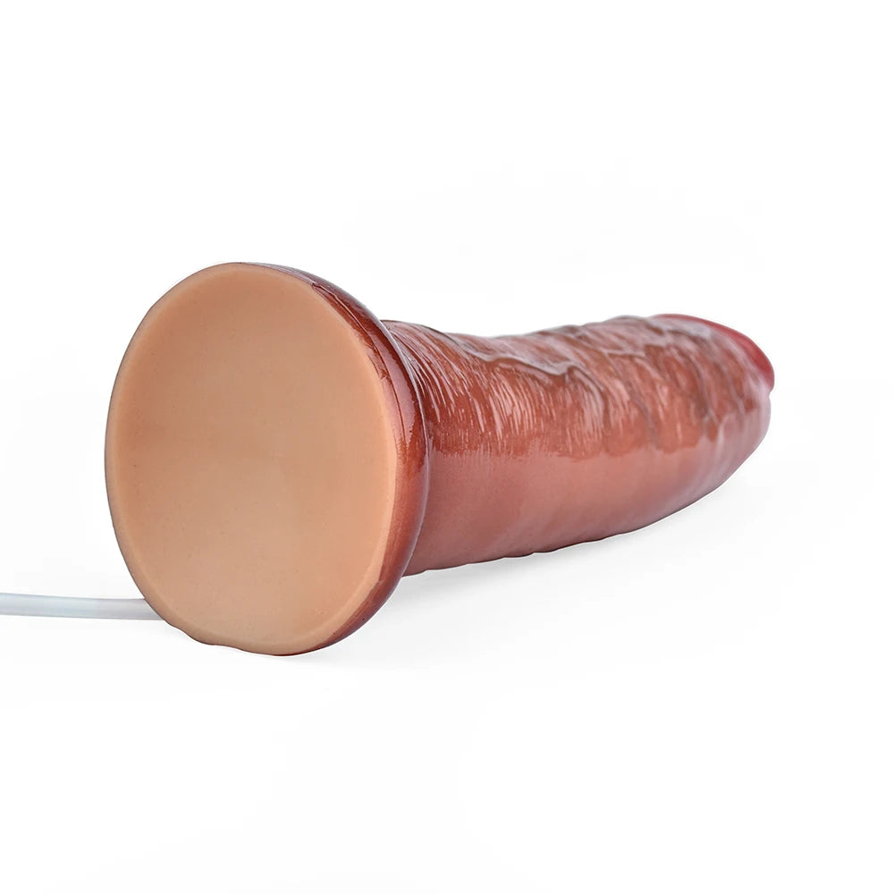 Silicone Thick Ejaculation Realistic Dildo