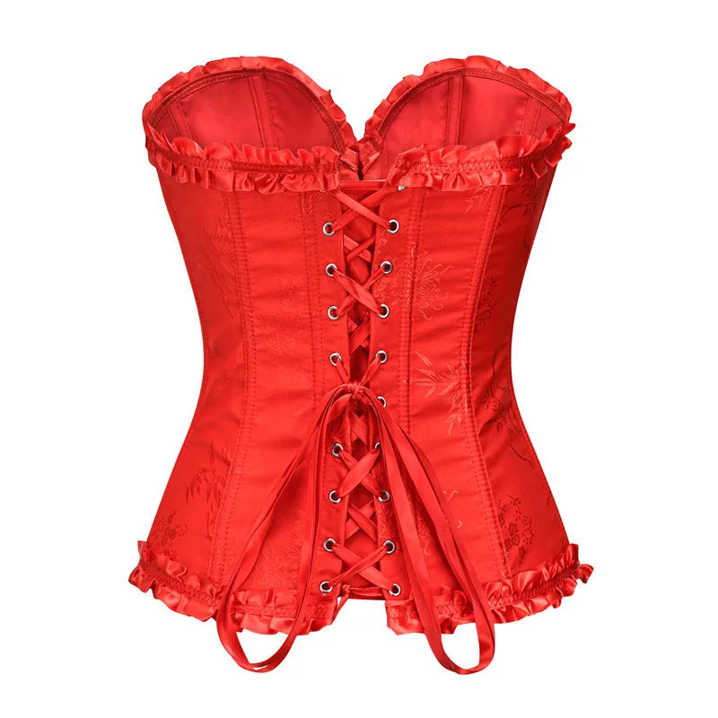 Overbust Push Up Bustier Corset
