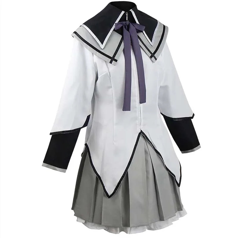 Anime Akemi Homura Cosplay Costume