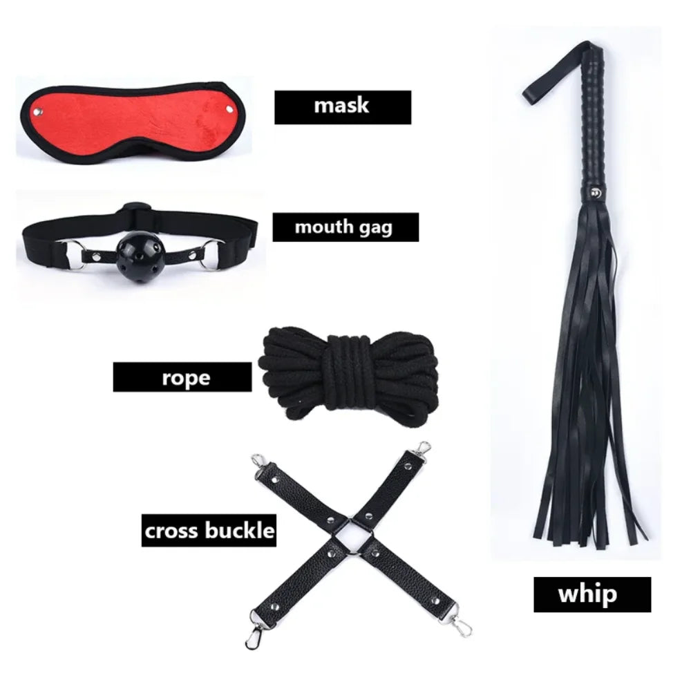 Leather BDSM Kit