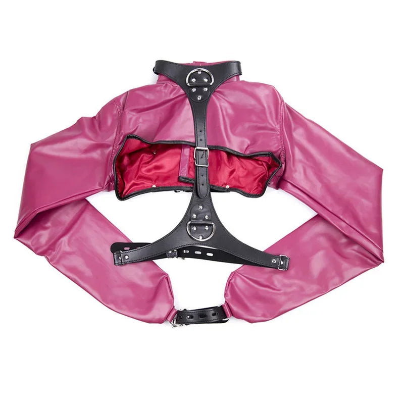 PU Leather BDSM Adjustable  Harness Body Bondage