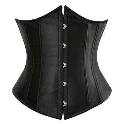 Satin Underbust Corset Bustier