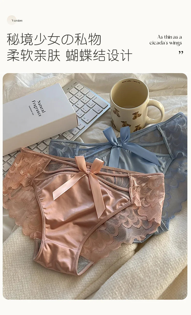 5Pcs Silk underwear