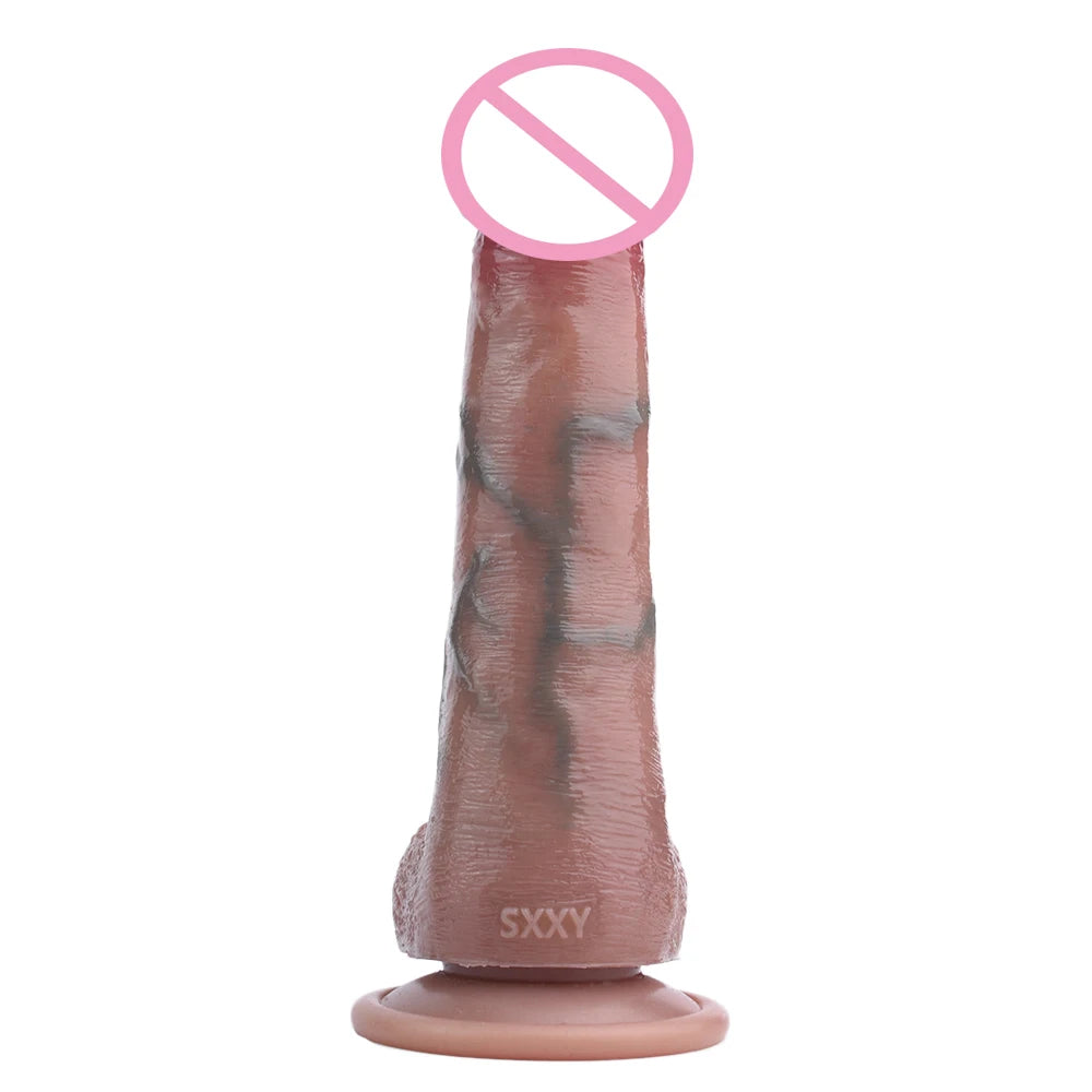 Silicone panties With Realistic  Dildo
