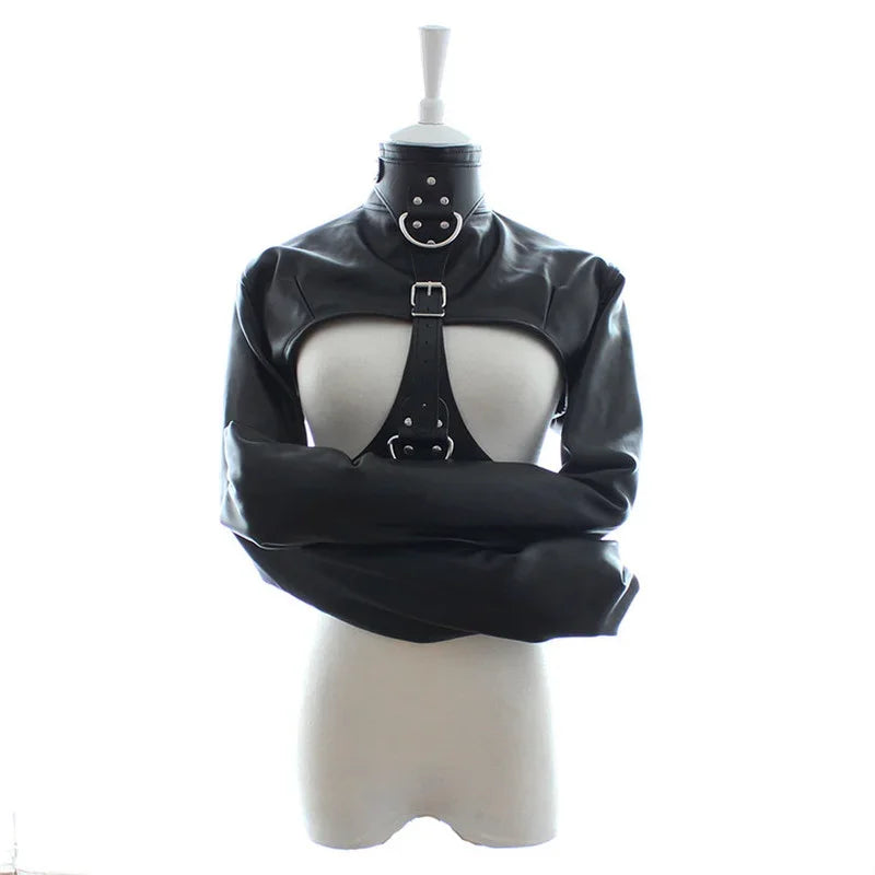 PU Leather BDSM Adjustable  Harness Body Bondage